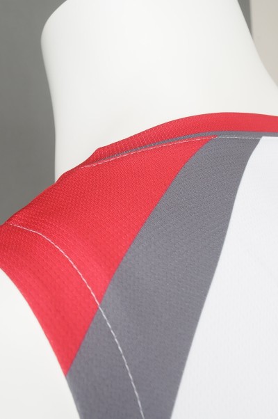 WTV179   Group jerseys custom-made basketball polo shirts football uniforms to the version of custom-made jerseys academic volleyball clothing wholesale V-neck printed logo   youth basketball jerseys    authentic basketball jerseys   tournament  jersey detail view-3